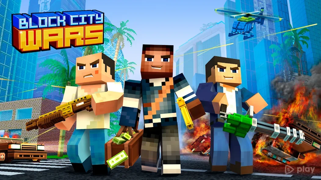 Block City Wars (Unlimited Money & Unlocked All Customizations) screenshot 4