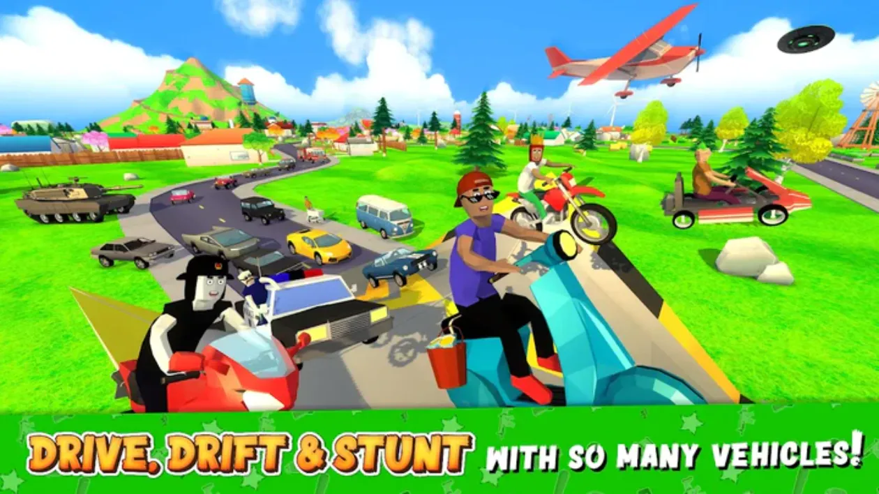 Dude Theft Wars Offline & Online Multiplayer Games (Unlimited Currency & Access All Weapons) screenshot 4