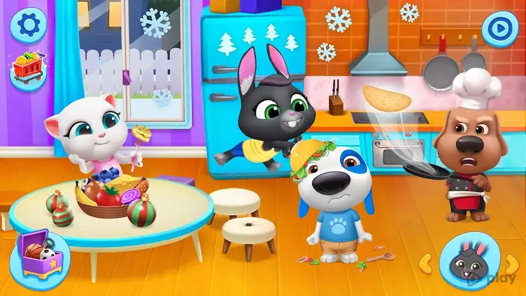 My Talking Tom Friends (Unlimited Money & Coins) screenshot 2