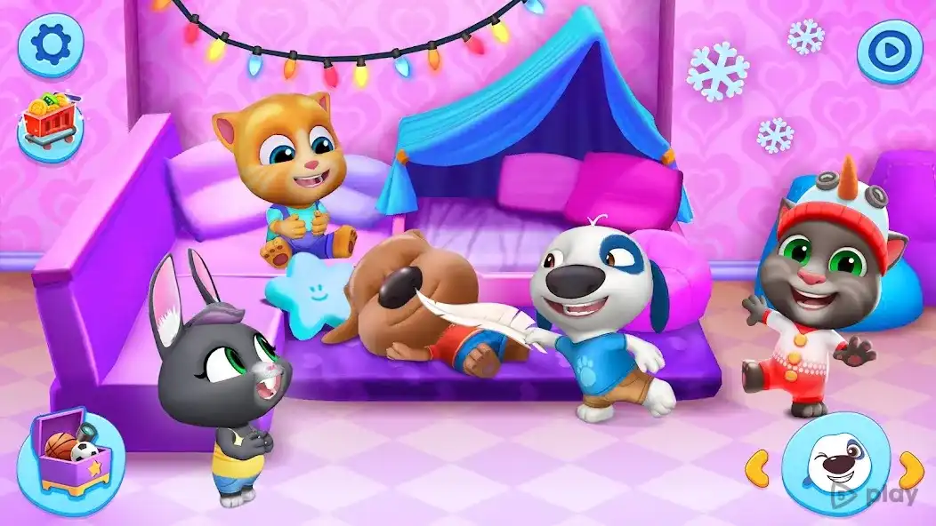 My Talking Tom Friends (Unlimited Money & Coins) screenshot 4