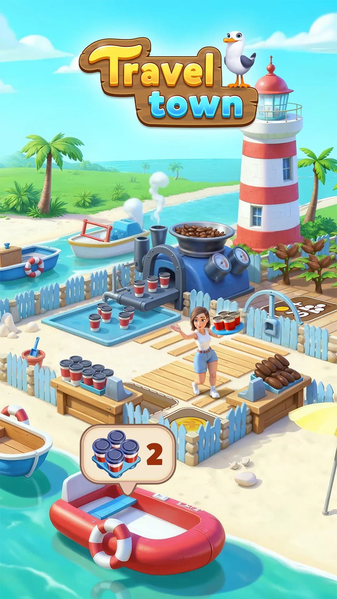 Travel Town (Unlimited Energy) screenshot 2